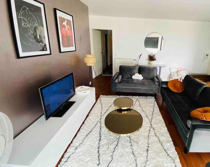 Appartement 80M2, Terrasse Sud, Metro 7 Direction Louvre A 8Minutes, Parking Sous-Sol, Proche Paris-Bercy Ivry-sur-Seine Exteriör bild