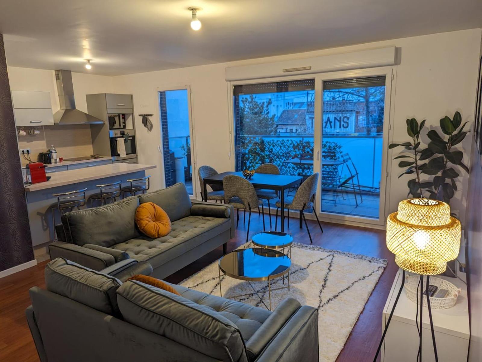Appartement 80M2, Terrasse Sud, Metro 7 Direction Louvre A 8Minutes, Parking Sous-Sol, Proche Paris-Bercy Ivry-sur-Seine Exteriör bild